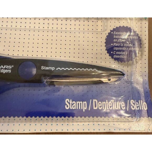 NEW Set 3 Fiskars Photo Scrapbook Paper Edgers Scissors Wave Ripple Stamp - Picture 4 of 5